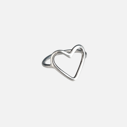 Light Heart-Shaped Ring